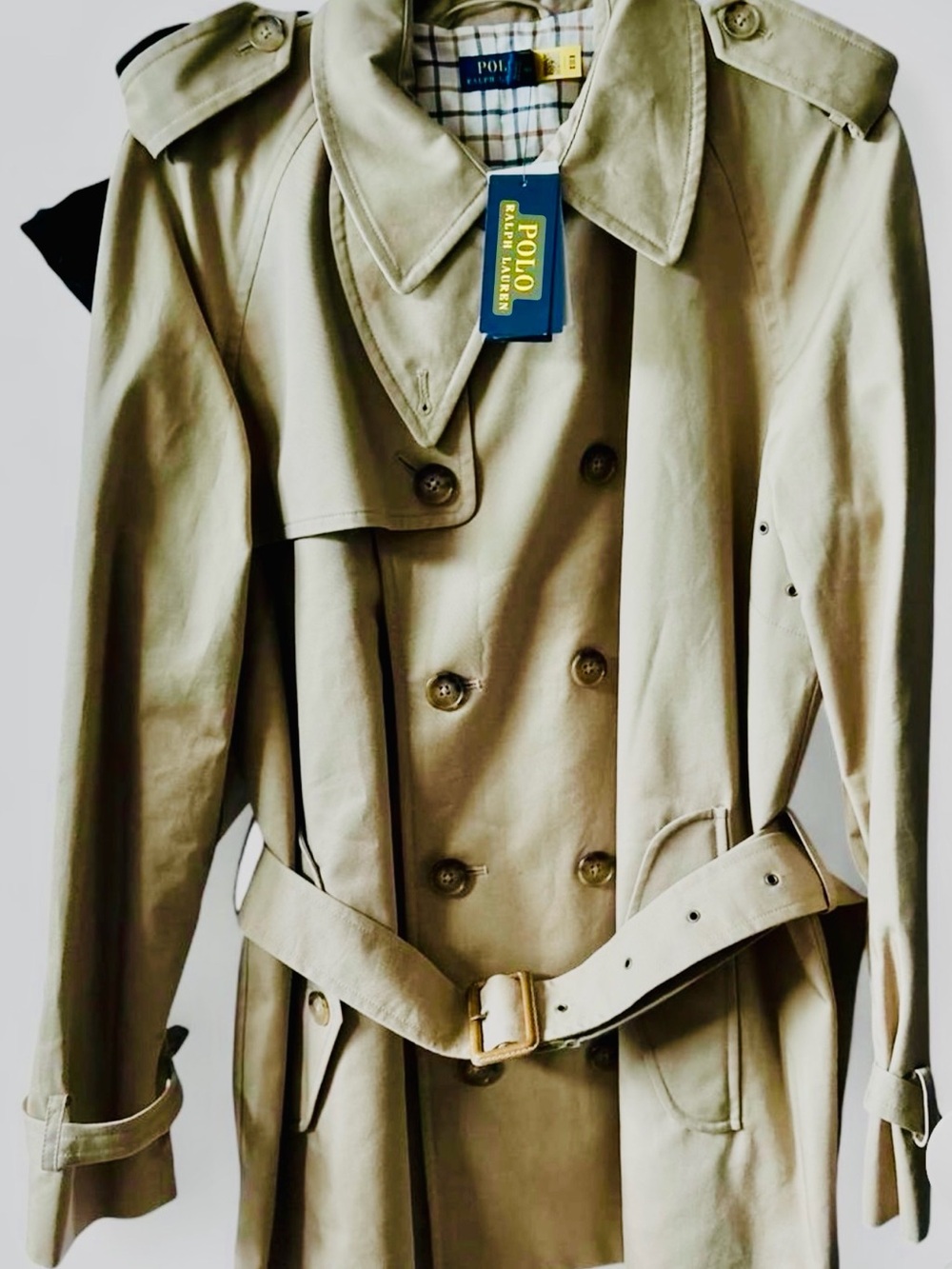 Ralph Lauren Tan Trench Coat